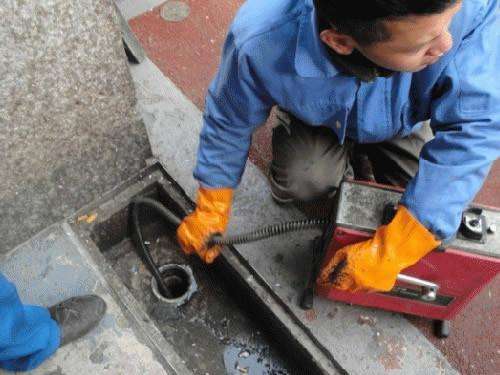 细河疏通下水道