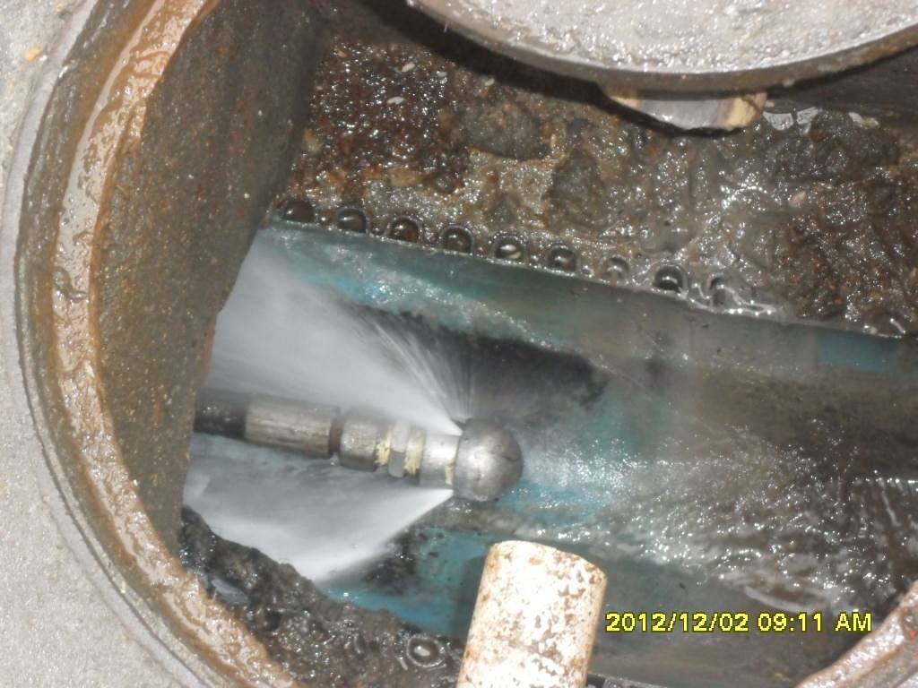 细河污水管道高压清洗